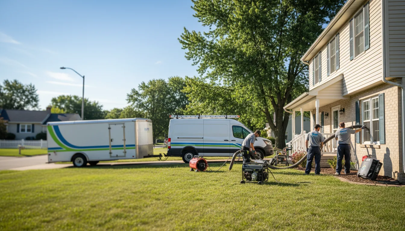 Flooded Basement Restoration And Cleanup With Repair in Luray, KS near me